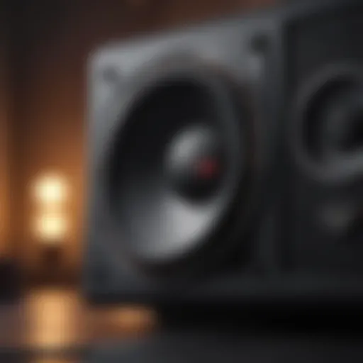 Sleek and Stylish Speaker Design