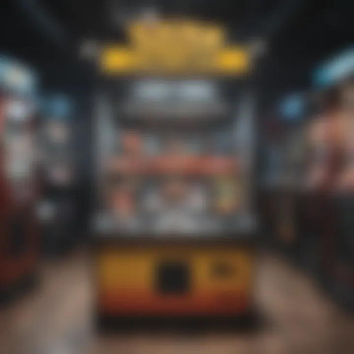 Rare Pokemon Arcade Machine Collection Display