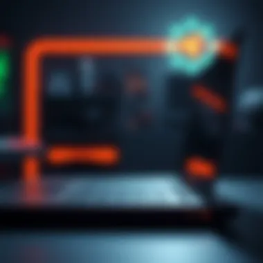 Elegant design of Razer 14 gaming laptop showcasing its sleek chassis