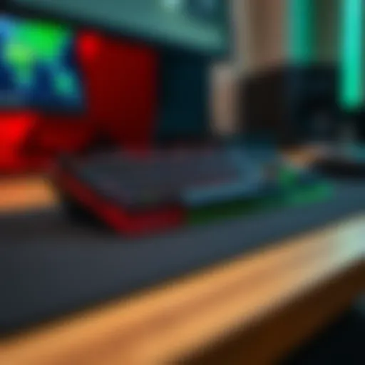 Innovative Design of Razer Huntsman 2 Razer Huntsman 2 keyboard showcasing advanced design