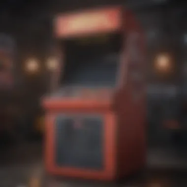 Retro Packman Arcade Machine