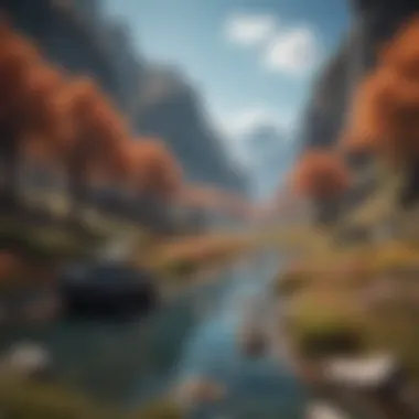 Exploring the Vibrant World of Revenge of the Stih A stunning landscape from Revenge of the Stih showcasing the vibrant world.