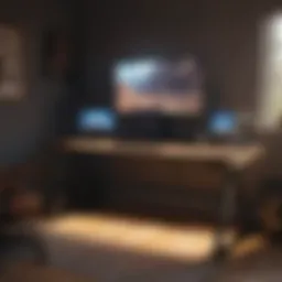 Innovative Gaming Desk Design
