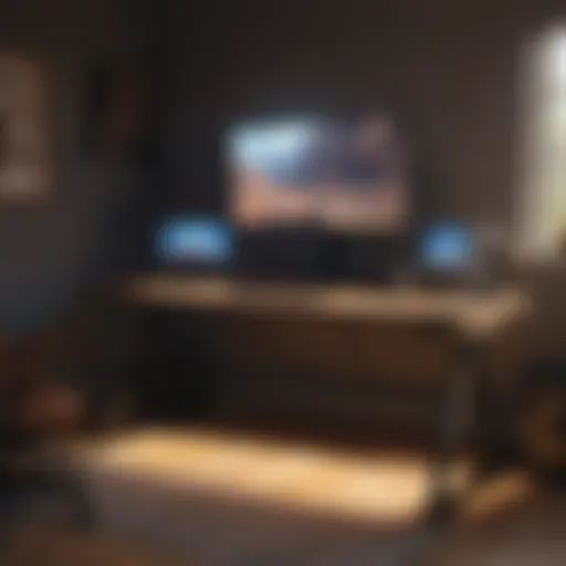 Innovative Gaming Desk Design