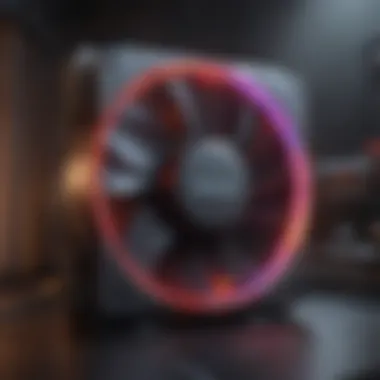 Comparison of noise levels between different RGB case fans