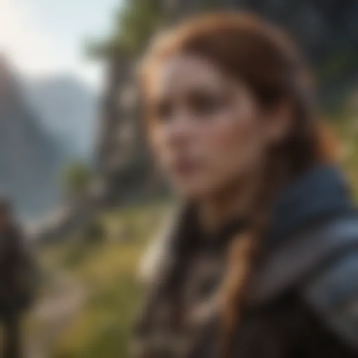Interactive dialogue choices in RPG gameplay