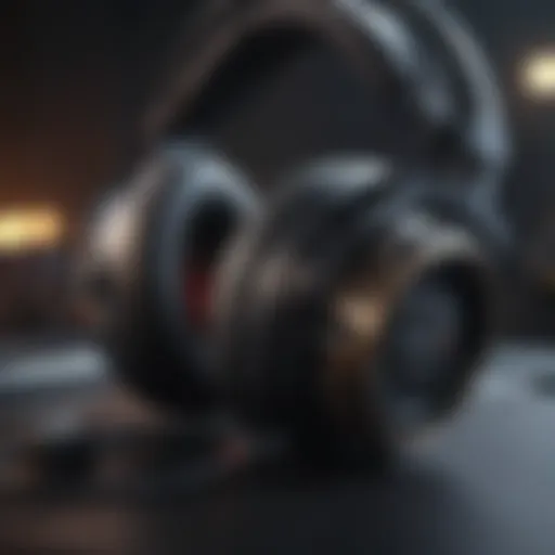 High-quality gamer headphones showcasing advanced sound technology