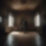 Sinister House with Shadowy Figure
