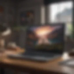 Sleek Chromebook on Desk