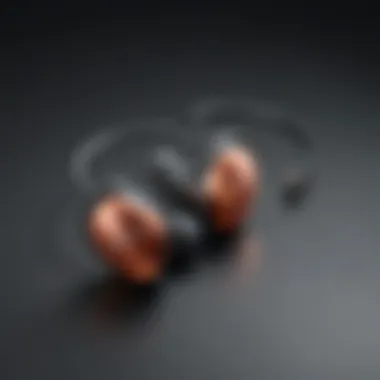 Sleek Design Elegance Sleek design of Bose noise-cancelling earbuds