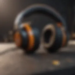 Sleek design of JBL Game headset