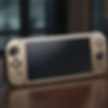 Sleek Metallic Finish Skin for Nintendo Switch Sleek Metallic Nintendo Switch Console Skin