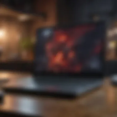 Sleek and stylish gaming laptop for the modern gamer