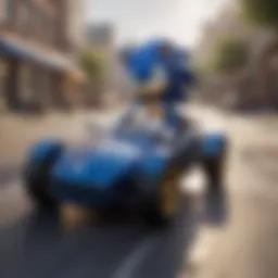Sonic Speedster zooming through the gaming realm