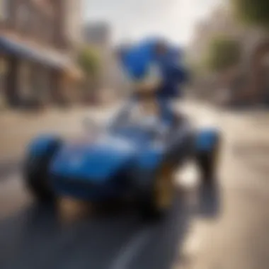 Sonic Speedster Sonic Speedster zooming through the gaming realm
