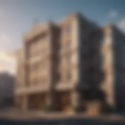 A striking visual of the Death Weapon Meister Academy, showcasing its unique architecture and vibrant atmosphere.