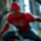 The Origins of Spider-Man Iconic Spider-Man comic cover showcasing the character's origins