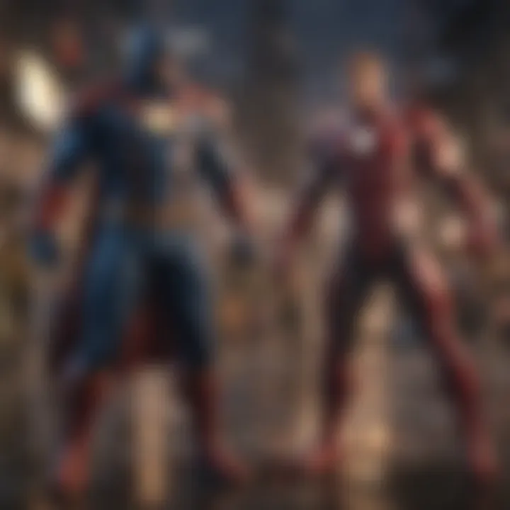 Superhero Team-Up in Marvel Mobile Game