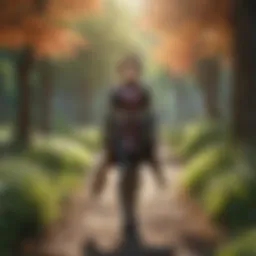A digital landscape showcasing the vibrant world of Sword Art Online
