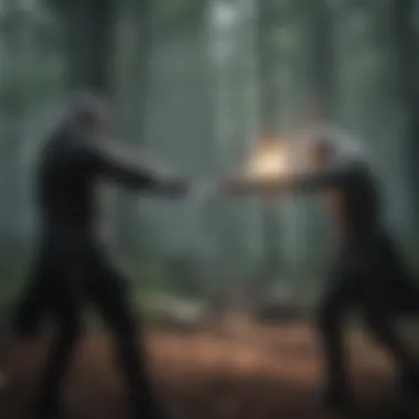 Intense Sword Fight Scene Intense Sword Fight in The Witcher Season 1