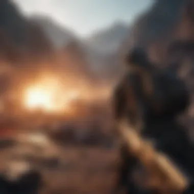 Tactical Battlefield Tactical battlefield in a PC game