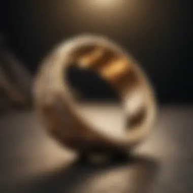 A contemporary digital artwork inspired by the One Ring