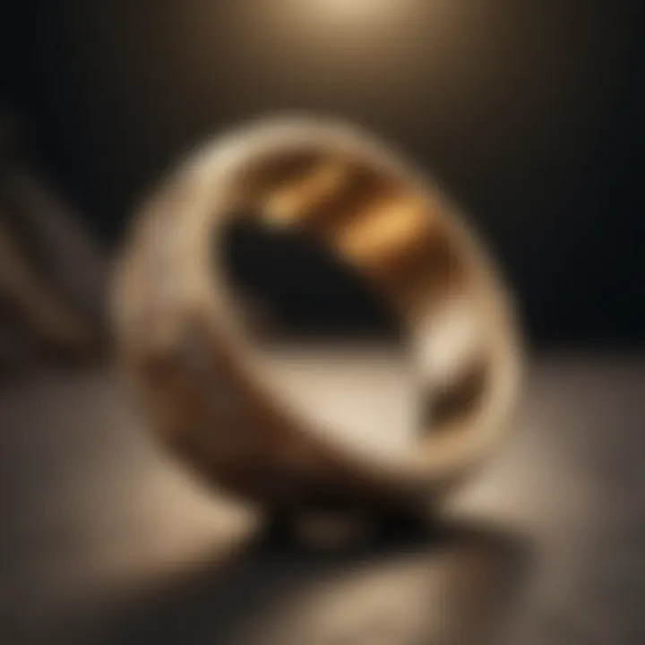 A contemporary digital artwork inspired by the One Ring