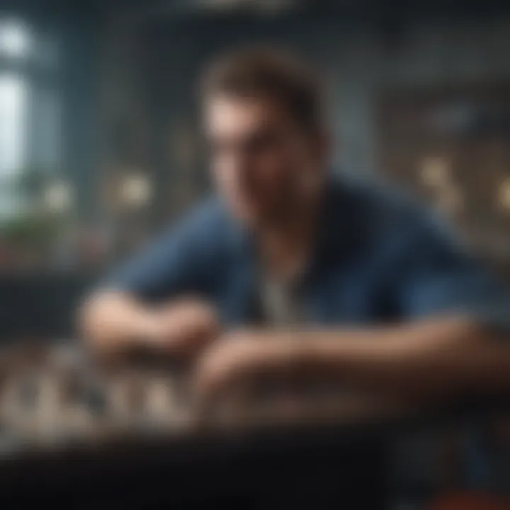 A depiction of narrative depth in choices gaming.