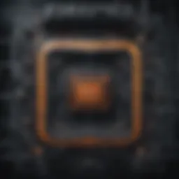 An intricate view of the fastest CPU showcasing its architecture and design.