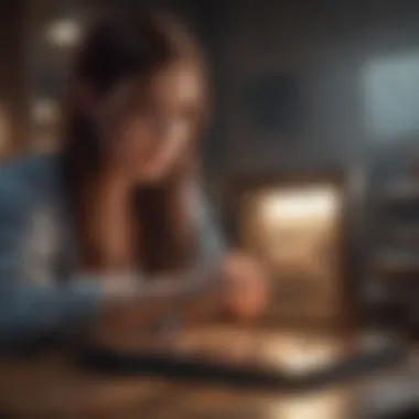 Influencer revealing a game in a video format.