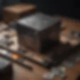 A captivating view of an open game box showcasing its contents.