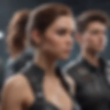 Evolution of Bisexual Representation A scene illustrating the evolution of bisexual representation in gaming narratives over time