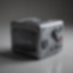 Classic Nintendo GameCube console showcasing its unique design