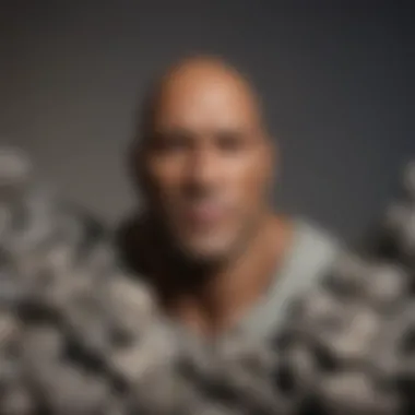 Diverse Representations of The Rock Collage of various cartoons featuring The Rock's character