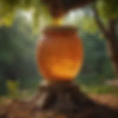 Cultural Significance of Honey Tree Honey A cultural artifact reflecting the significance of honey tree honey in a historical context.