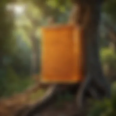 Honey Tree Honey in Digital Art A stunning digital artwork featuring honey tree honey as part of an intricate game landscape.