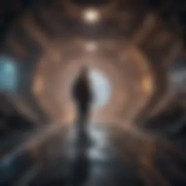 Navigating Time and Space Time Traveler Exploring Parallel Universes