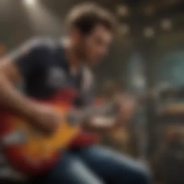 Mastering Advanced Techniques Expert player showcasing advanced Guitar Hero techniques
