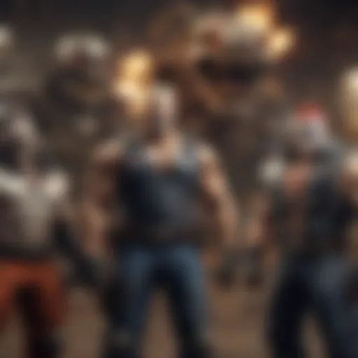 Iconic characters from the Twisted Metal series