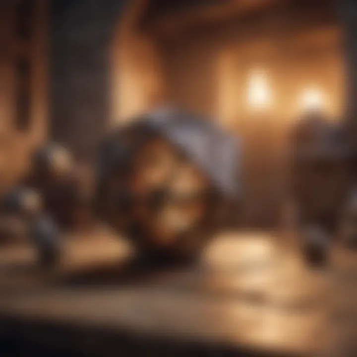 DM guiding players through a challenging puzzle room