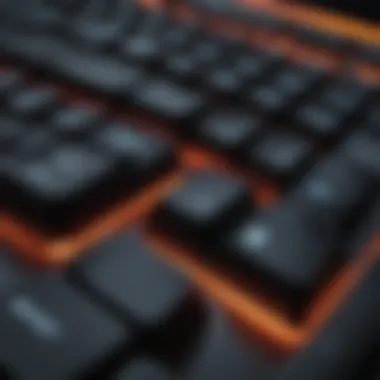 Gaming Keyboard with RGB Lighting