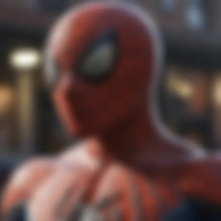 Spiderman Skin Design Details