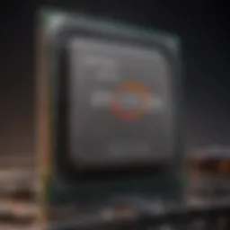 Detailed view of AMD Ryzen processor architecture