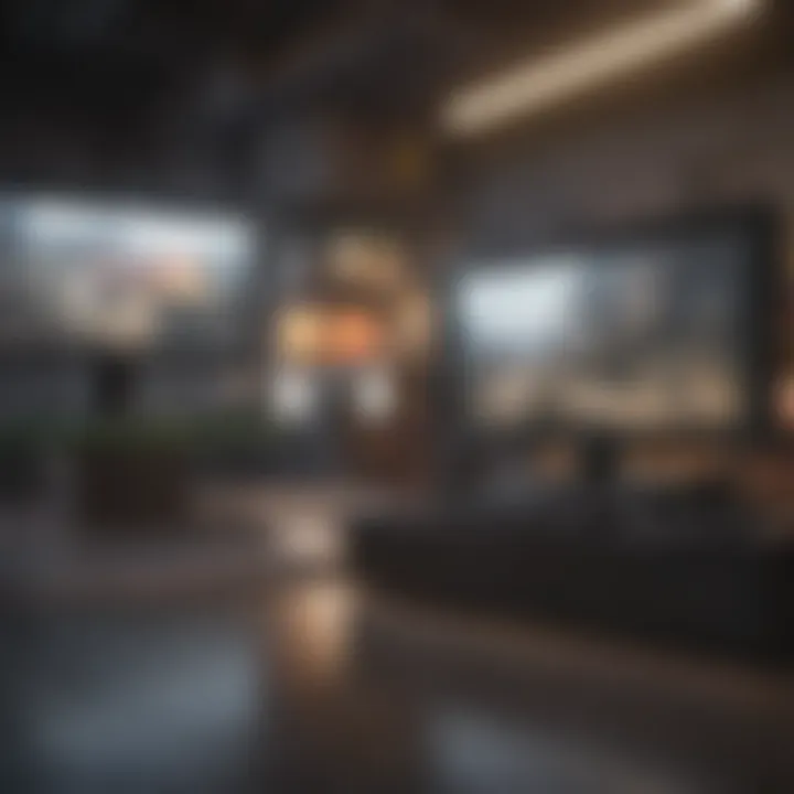 An illustration showcasing cross-platform gaming experience