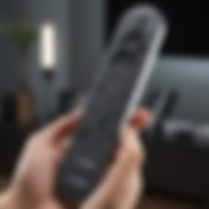 An illustration depicting the internal technology of the Wiimote, including its motion-sensing capabilities.