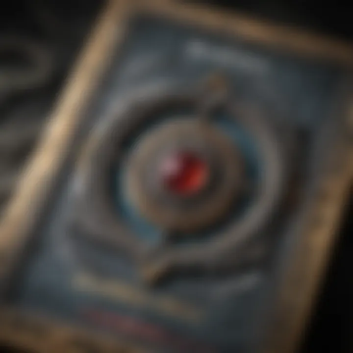 A close-up of a highly sought-after Magic card showcasing its details