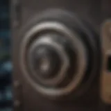 Illustration of a digital lock symbolizing account access