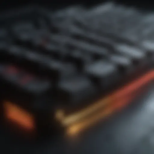 Gaming Keyboard with RGB Lighting