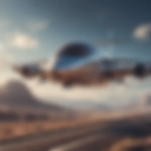 Futuristic Aircraft Design Concept