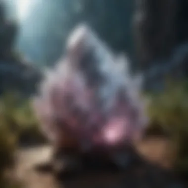 Mystical Crystal Formation Mystical Crystal Formation in Untamed Terrain